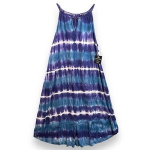 NWT Mlle Gabrielle Dress Womens Dress Hand Dyed 100% Rayon Size 3X